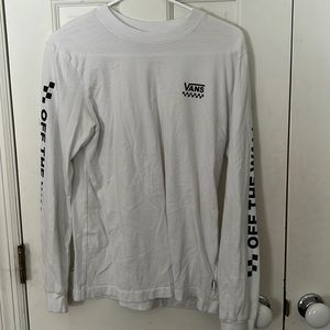 Size Medium Vans long sleeve unisex
